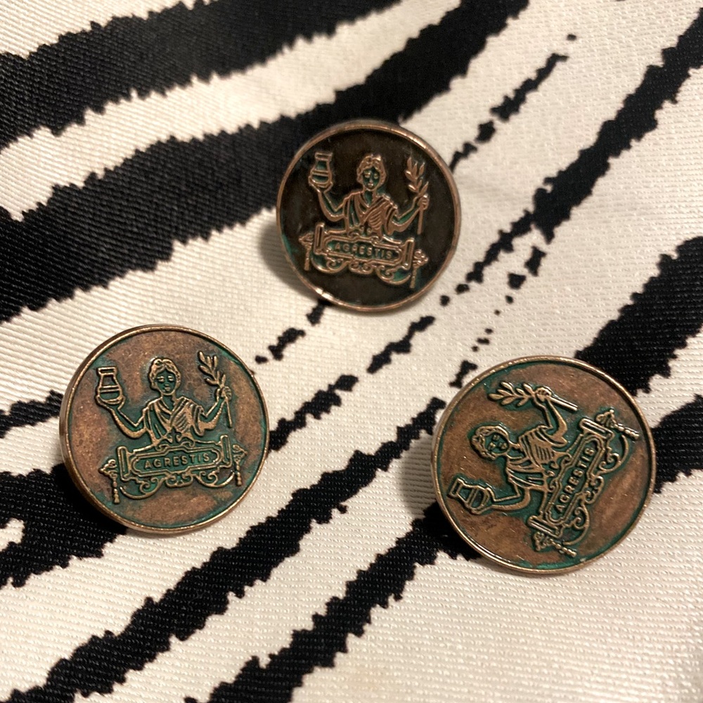 enamel saint pin